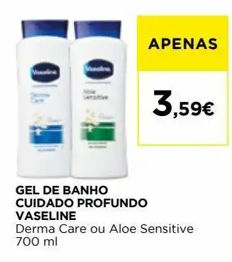 Gel de banho vaseline
