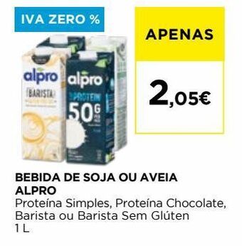 El Corte Inglés Bebida de soja alpro promoção