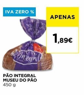 El Corte Inglés Pão integral museu do pão promoção