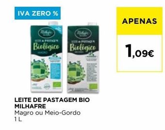 El Corte Inglés Leite milhafre promoção