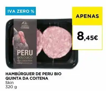 Hamburguer de perú quinta da coitena