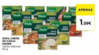 El Corte Inglés Sopa knorr promoção