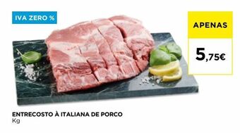 El Corte Inglés Carne suína promoção