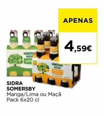 El Corte Inglés Sidra somersby promoção