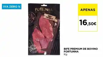 El Corte Inglés Carne bovina fortunna promoção