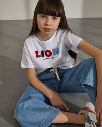 T-shirt oversize patchwork