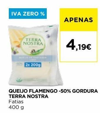 El Corte Inglés Queijos terra nostra promoção