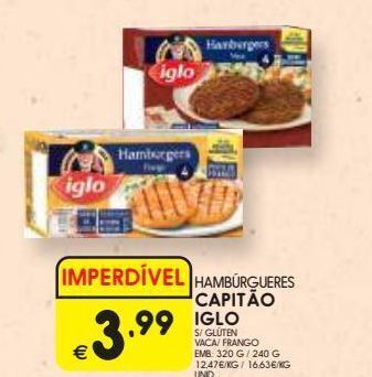 Meu Super Hambúrguer iglo promoção