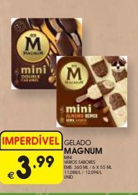 Meu Super Gelados magnum promoção