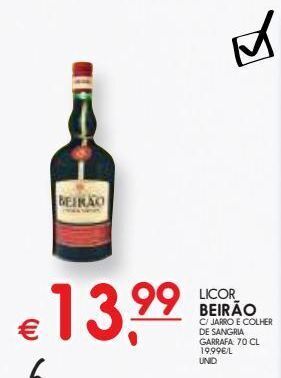 Meu Super Licor beirão promoção