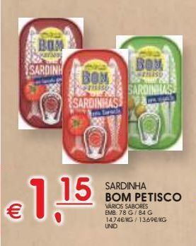 Sardinhas bom petisco