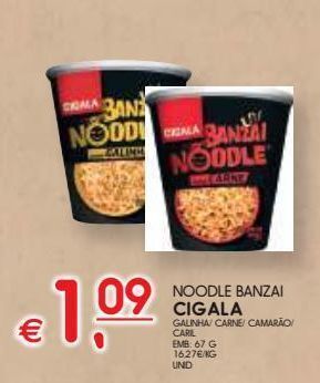 Meu Super Macarrão cigala promoção