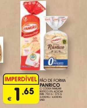 Meu Super Pão de forma panrico promoção