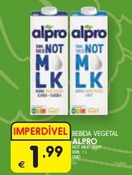 Meu Super Bebidas naturais alpro promoção