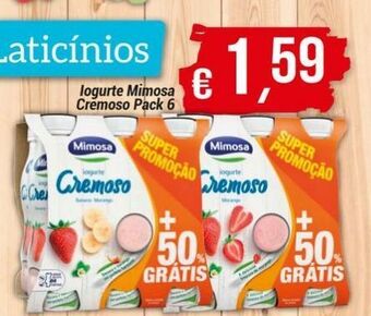 GidaCarnes Supermercados Iogurte mimosa promoção
