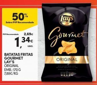 Continente Bom dia Batata chips lay's promoção