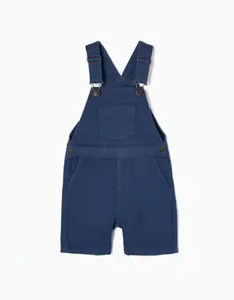 Zippy Jardineiras-calções de sarja para bebé menino, azul promoção