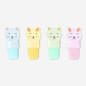 Flying Tiger Marcadores fluorescentes. 4 pcs promoção