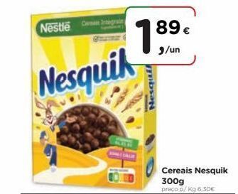 Aqui é fresco Cereais nesquik promoção