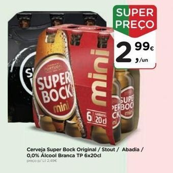 Aqui é fresco Cerveja super bock promoção