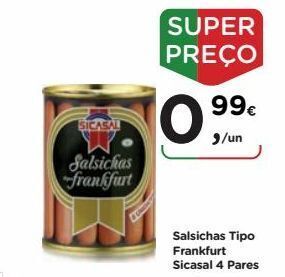 Aqui é fresco Salsicha sicasal promoção