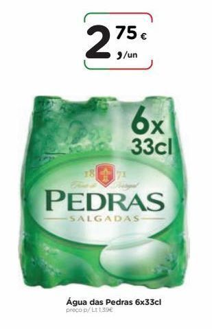 Água pedras salgadas