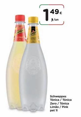 Refrescos schweppes
