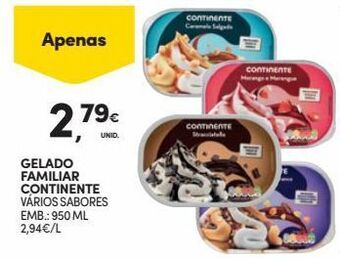 Continente Bom dia Gelados continente promoção