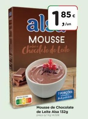 Mousse de chocolate alsa