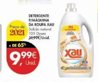 Pingo Doce DETERGENTE P/MÁQUINA Preço de DA ROUPA XAU promoção