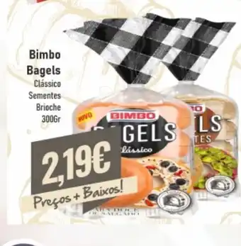 Belita Bimbo Bagels Sementes Brioche 300Gr promoção