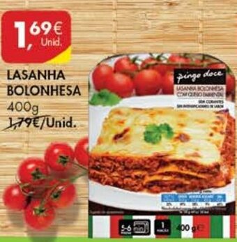 Pingo Doce Lasanha Bolonhesa 400g promoção