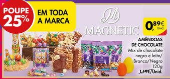 Amêndoas de Chocolate 120g