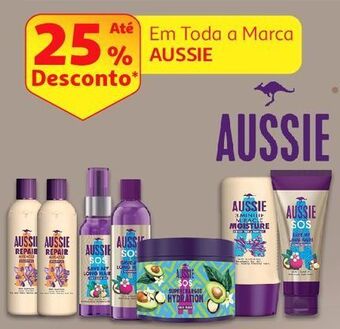 Auchan Condicionador aussie promoção