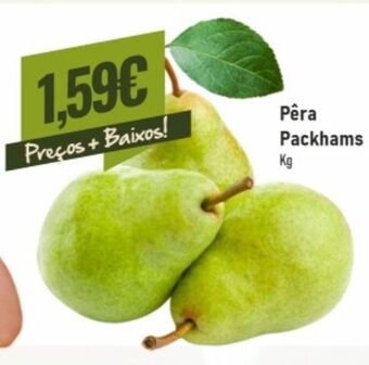 Belita Pêra Packhams Kg promoção