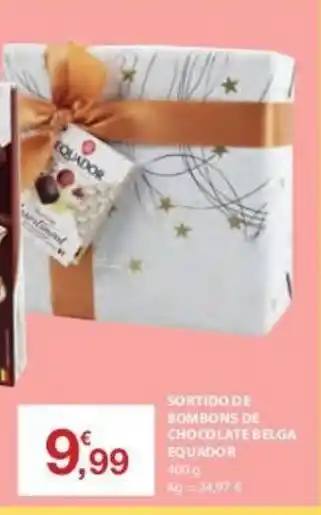 Sortido de Bombons de Chocolate B Elga Equador 400g