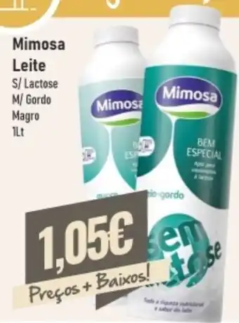 Belita Mimosa Leite S/ Lactose M/ Gordo Magro 1Lt promoção