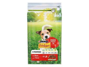Auchan Ração cão mini menu friskies promoção