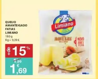 Queijo Amanteigado Fatias Limiano