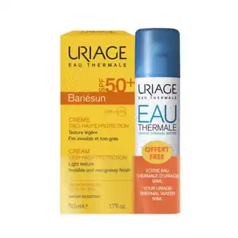 Well's Creme spf 50+ com oferta água termal promoção