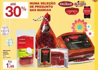 E.Leclerc Presunto Fatias Probar 90g promoção