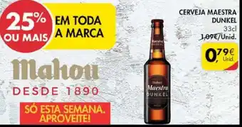 Cerveja Maestra Dunkel 33cl