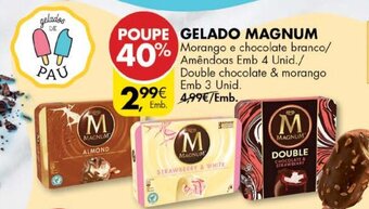 Gelado Magnum 4 Unid /3 Unid