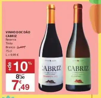 E.Leclerc Vinho Doc Dão Cabriz promoção