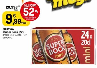 Intermarché Cerveja super bock promoção