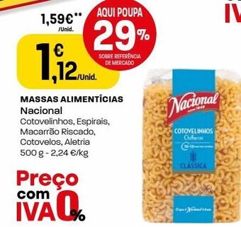 Intermarché Massas nacional promoção