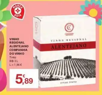 Vinho Regional Alentejano Companhia do Vinho 75cl