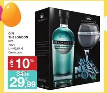 E.Leclerc Gin The London 70cl promoção
