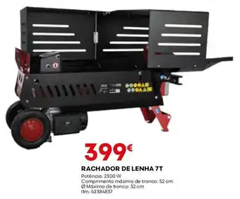Bricomarché RACHADOR DE LENHA 7T Potência: 2300 W promoção