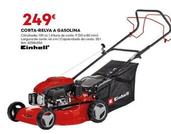 Bricomarché CORTA-RELVA A GASOLINA promoção